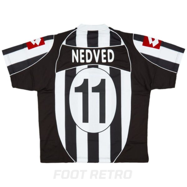 Maillot Retro Vintage Juventus Domicile 2002 2003 Nedved