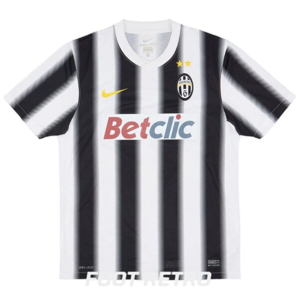 Maillot Retro Vintage Juventus Domicile 2011 2012