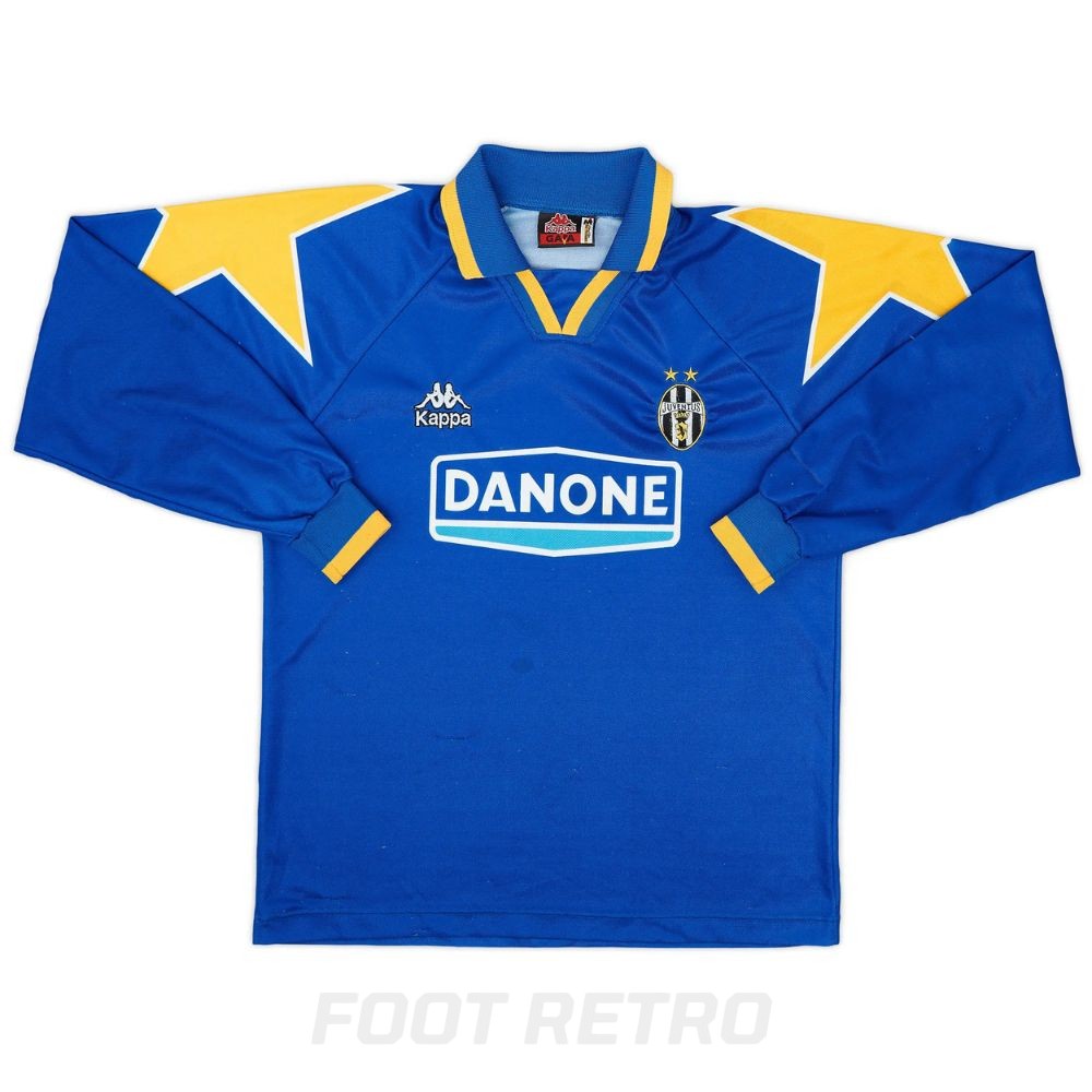 Maillot Retro Vintage Juventus Exterieur 1994 1995 Manches Longues