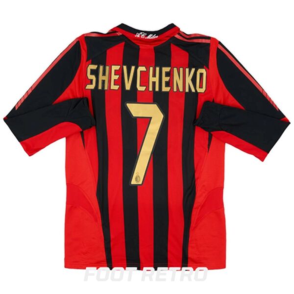 Maillot Milan AC Shevchenko 2005 2006