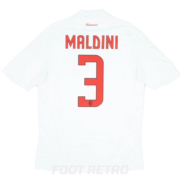 Maillot Retro Vintage Milan AC Exterieur 2008 2009 Maldini