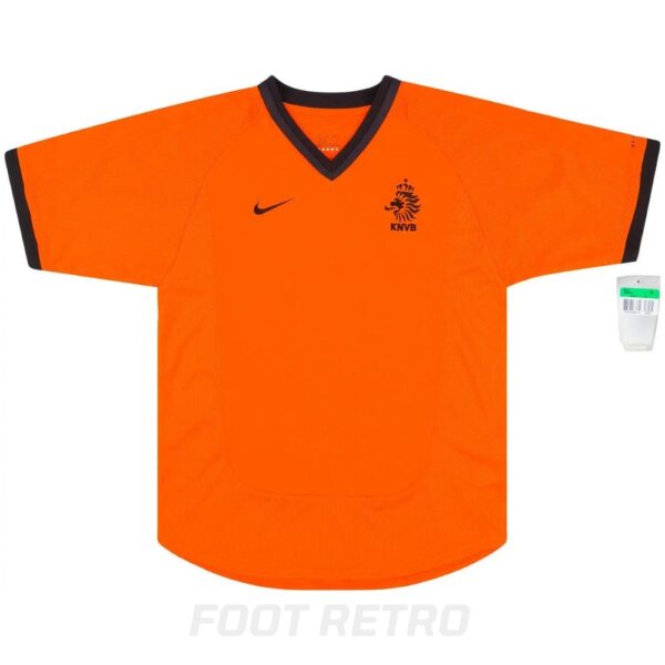 Maillot Retro Vintage Pays Bas Domicile 2000 2002