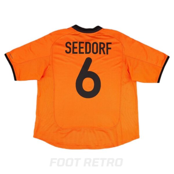 Maillot Retro Vintage Pays Bas Domicile 2000 2002 Seedorf