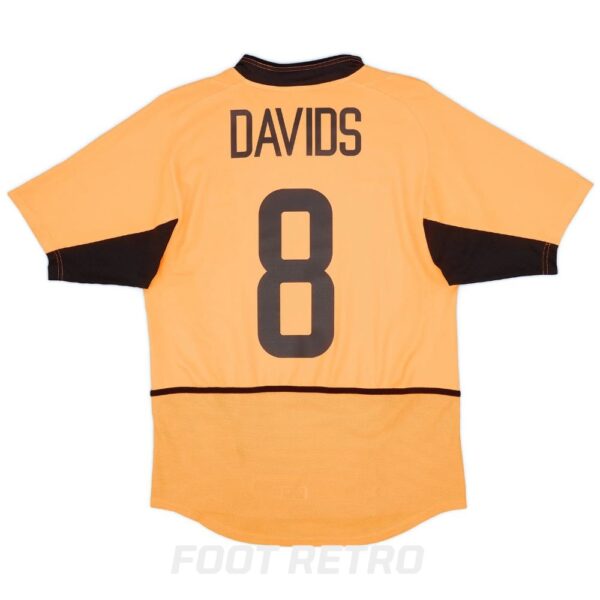 Maillot Retro Vintage Pays Bas Domicile 2002 2004 Davids