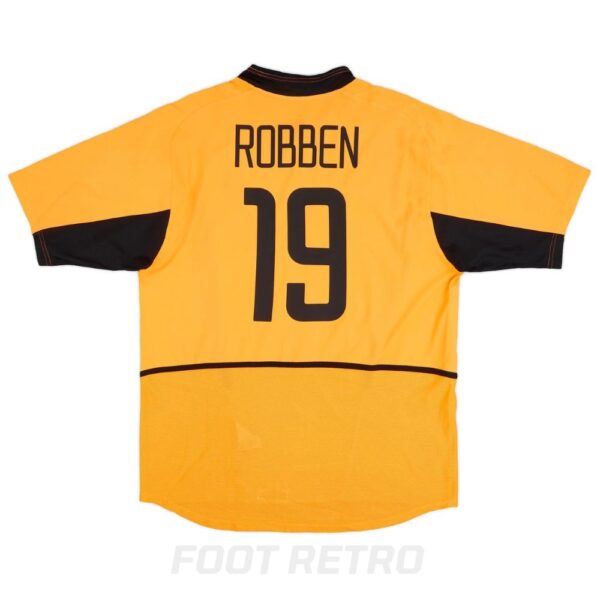 Maillot Retro Vintage Pays Bas Domicile 2002 2004 Robben