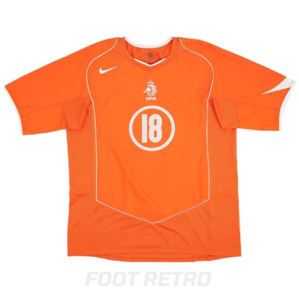 Maillot Retro Vintage Pays Bas Domicile 2004 2006 Persie