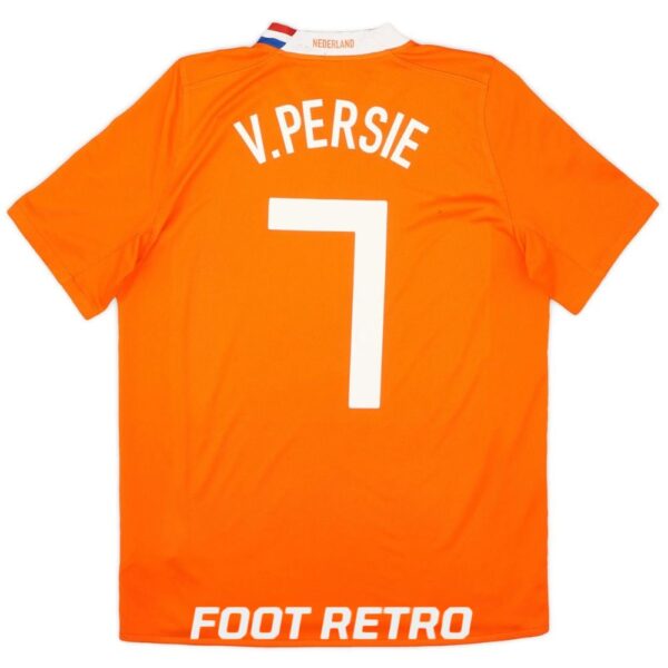 Maillot Retro Vintage Pays Bas Domicile 2008 2010 Persie