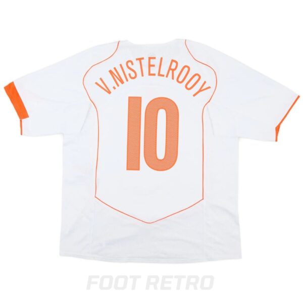 Maillot Retro Vintage Pays Bas Exterieur 2004 2006 Nistelrooy