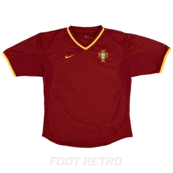 Maillot Retro Vintage Portugal Domicile 2000 2002