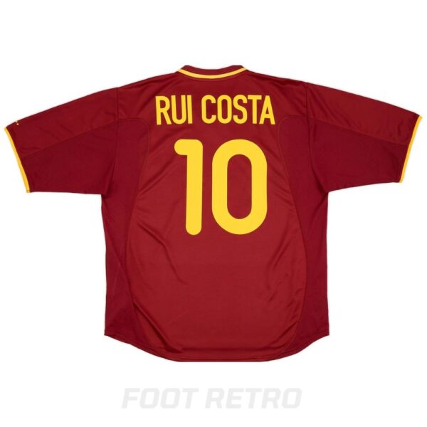 Maillot Retro Vintage Portugal Domicile 2000 2002 Rui Costa