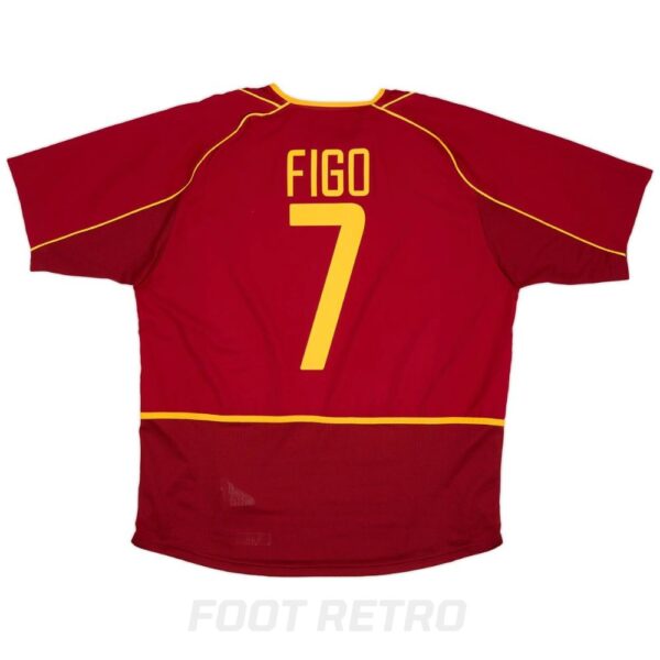 Maillot Retro Vintage Portugal Domicile 2002 2004 Figo