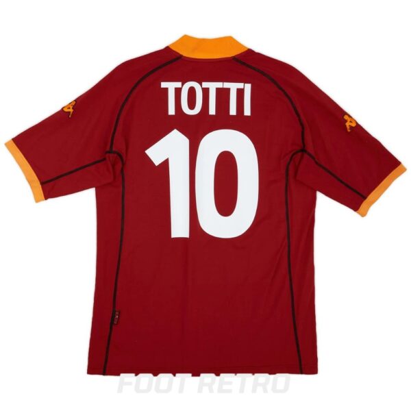 Maillot AS Roma Domicile 2001-2002 Totti