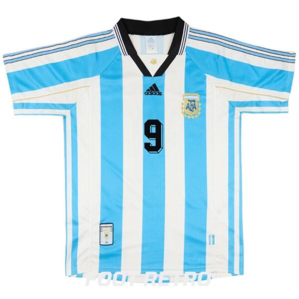 Maillot Argentine Domicile 1998-1999 Batistuta