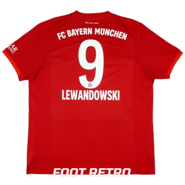 Maillot Bayern Munich Domicile 2019-2020 Lewandowski