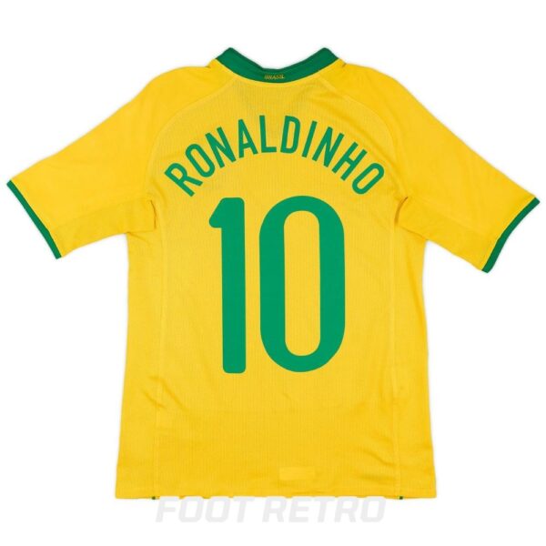 Maillot Bresil Ronaldinho 2008-2010 Domicile