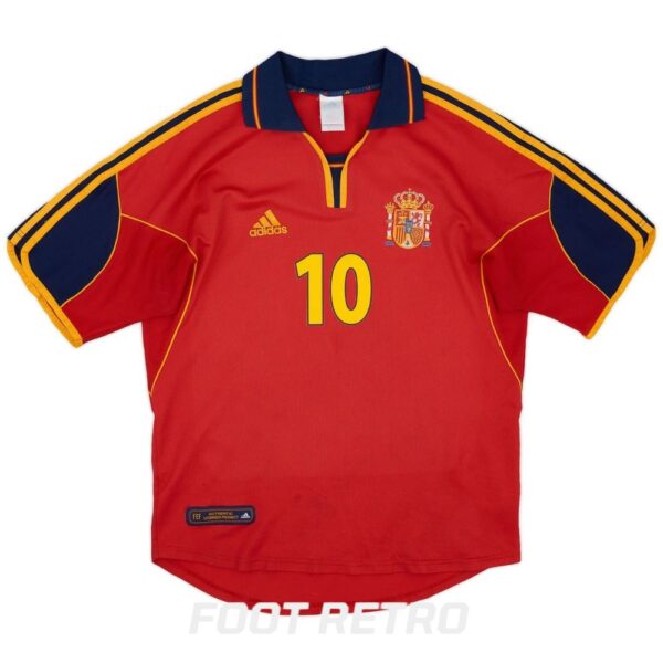 Maillot Espagne Domicile 1999-2002 Raul