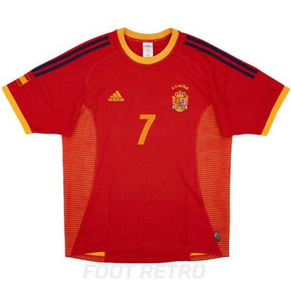 Maillot Espagne Domicile 2002-2004 Raul