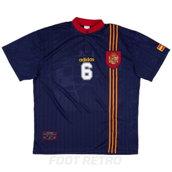 Maillot Espagne Exterieur 1996-1998 R. Hierro