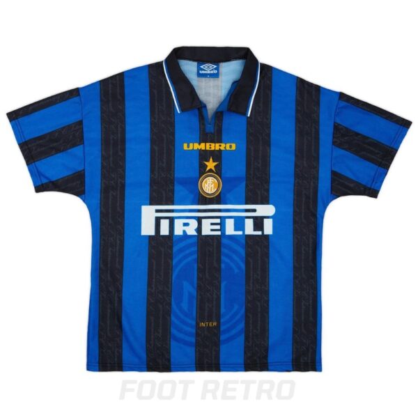 Maillot Inter Milan Domicile 1996-1997 Zanetti