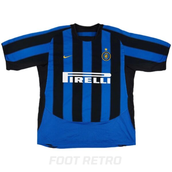 Maillot Inter Milan Domicile 2003-2004 Adriano