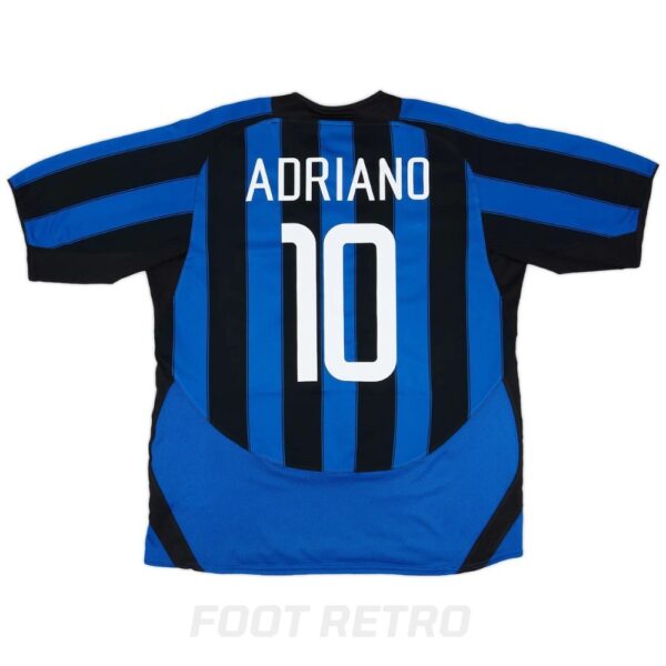 Maillot Inter Milan Domicile 2003-2004 Adriano