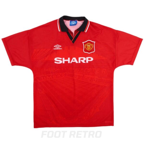 Maillot Manchester United Domicile 1994-1996 Backham