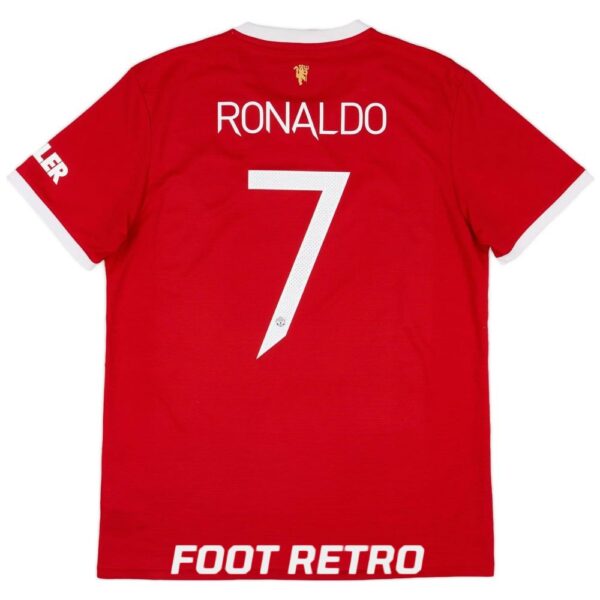 Maillot Manchester United Domicile 2021-2022 Ronaldo