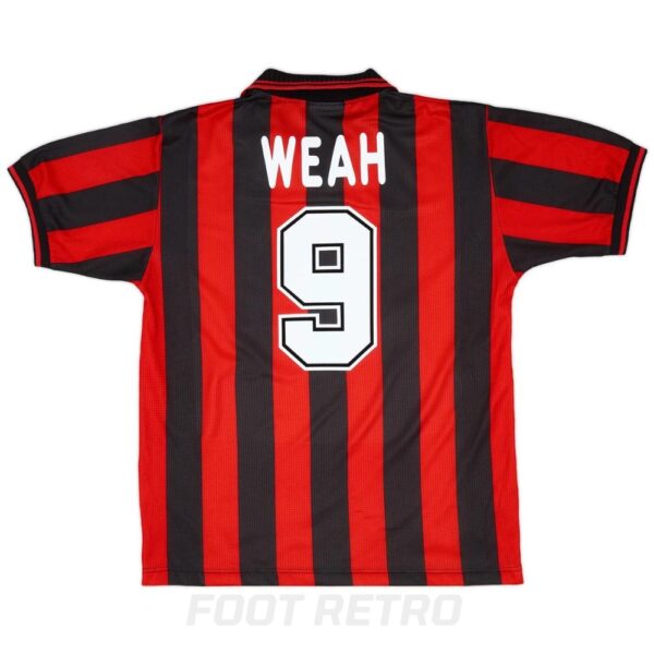 Maillot Milan AC Domicile 1996-1997 Weah