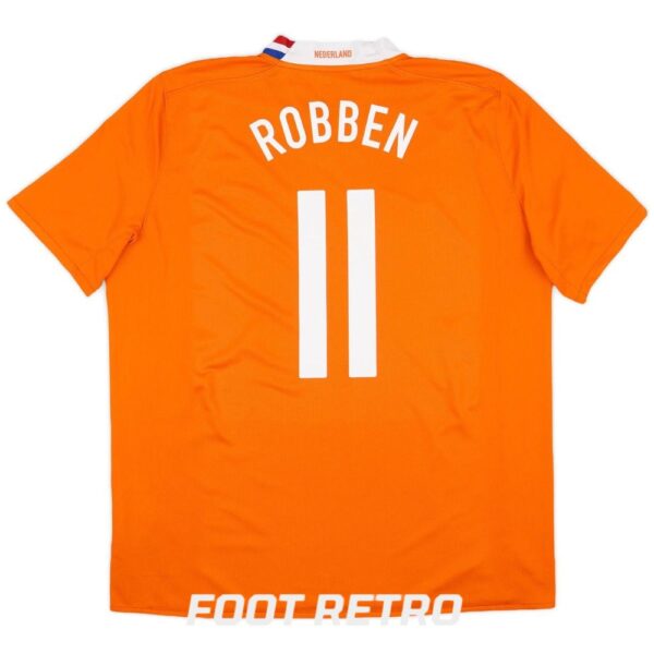 Maillot Pays Bas Domicile 2008-2010 Robben