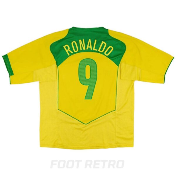 Maillot Bresil Domicile 2004-2006 Ronaldo