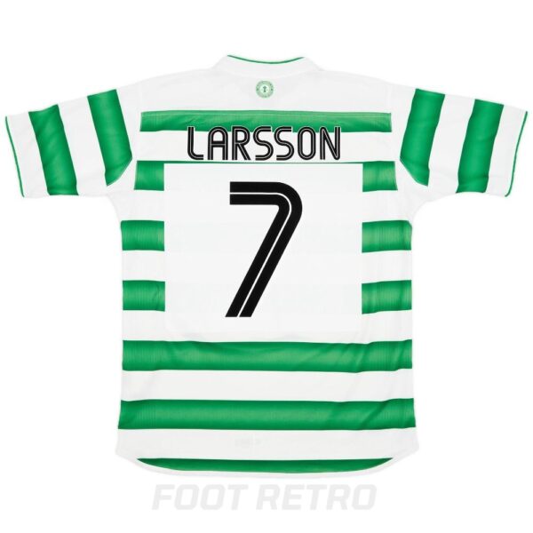 Maillot Celtic Domicile 2003-2004 Larsson