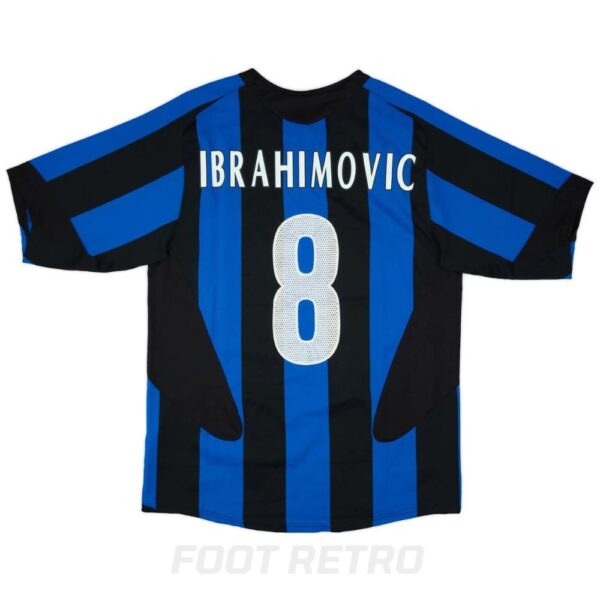 Maillot Inter Milan Domicile 2005-2006 Ibrahimovic