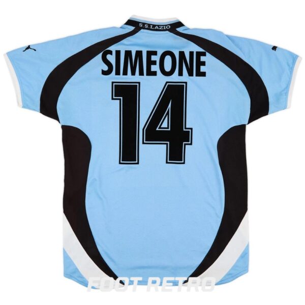 Maillot Lazio Domicile 2000-2001 Simeone