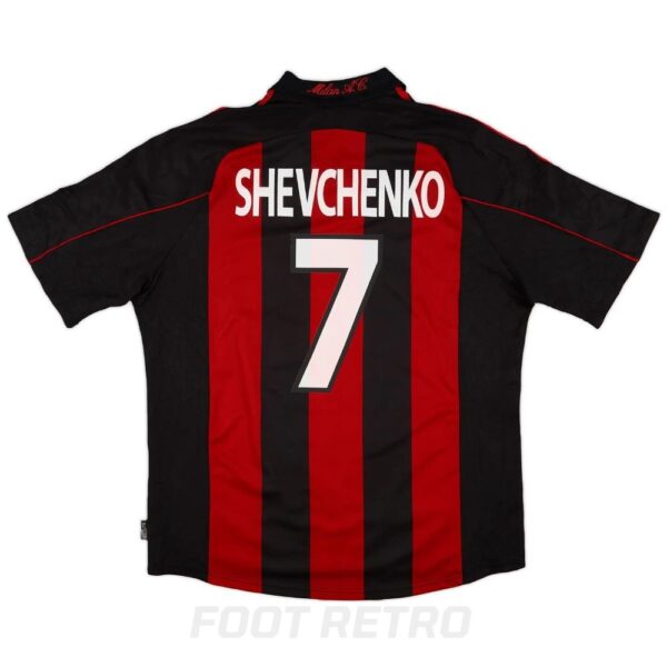 Maillot Milan AC Domicile 2000-2002 Chevchenko