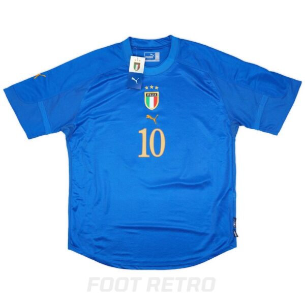 Maillot Italie Domicile 2004-2006 Baggio