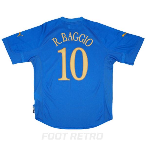 Maillot Italie Domicile 2004-2006 Baggio