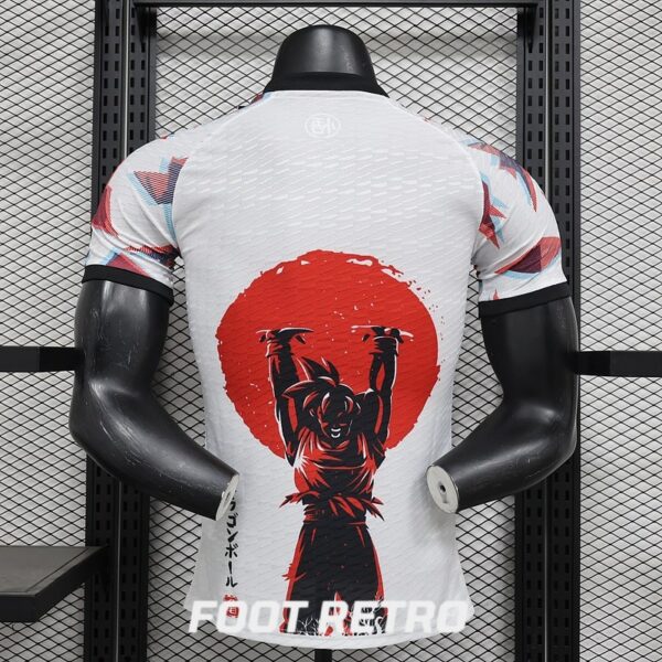 Maillot Japon Super Saiyan Blanc Match