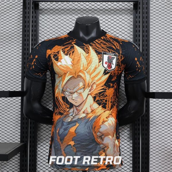 Maillot Japon Super Saiyan Noir Match