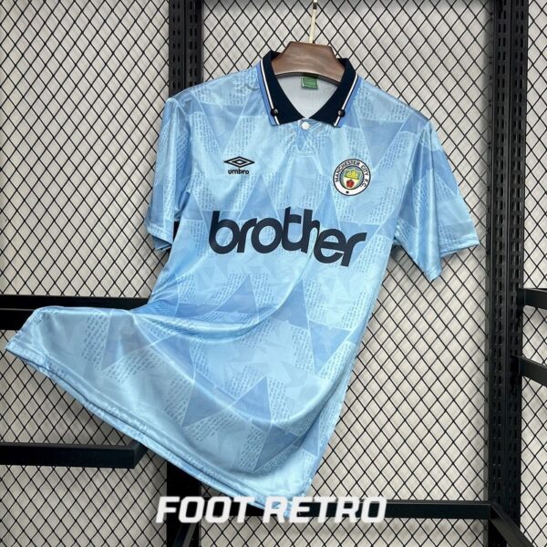 Maillot Manchester City Domicile 1989-1991