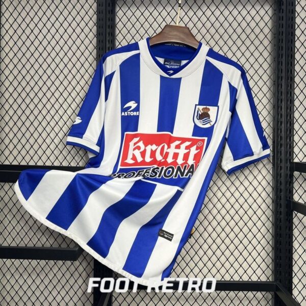 Maillot Real Sociedad Domicile 2002-2003