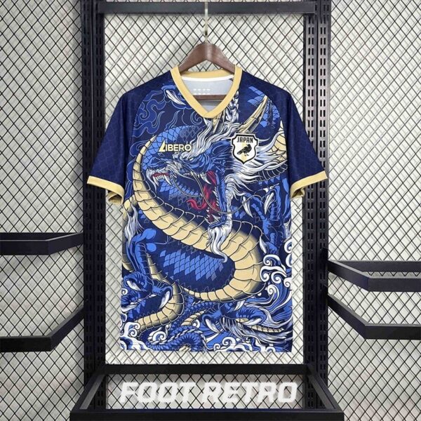 Maillot Japon Libero Dragon Blue