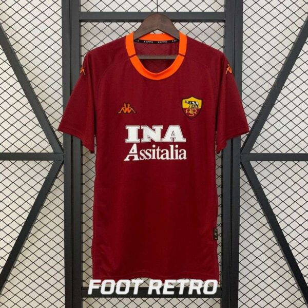 Maillot AS Roma Domicile 2000-2001