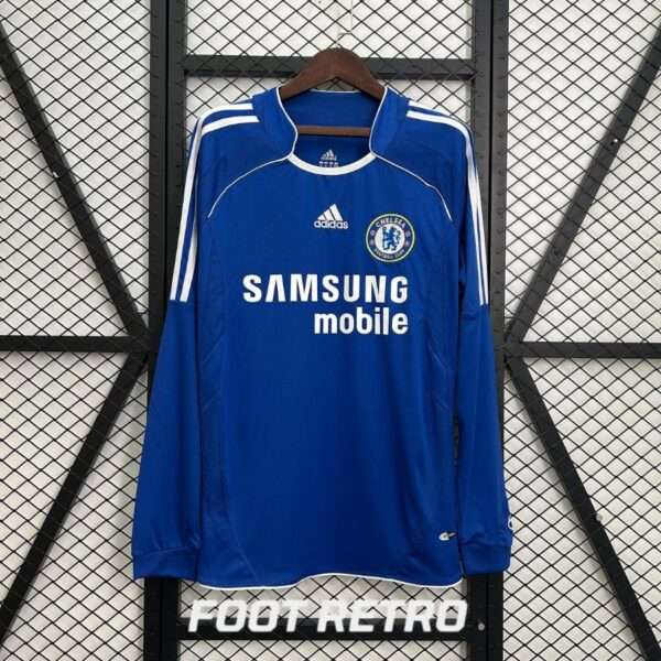 Maillot Chelsea Domicile 2006-2007 Manches Longues