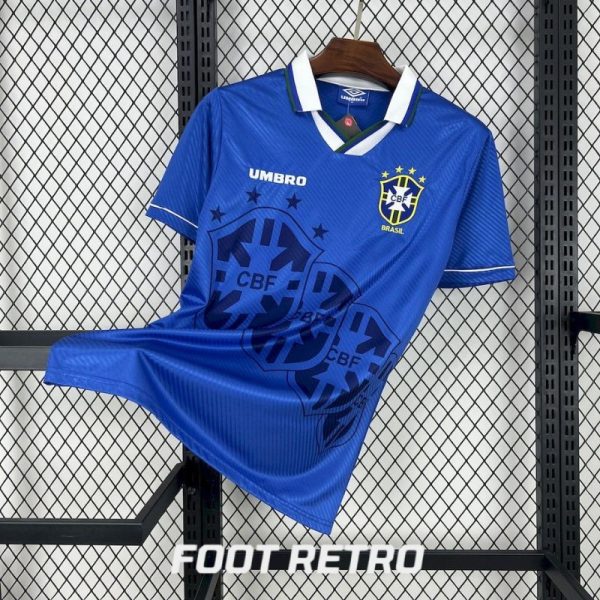 Maillot Bresil Exterieur 1994 Coupe du Monde